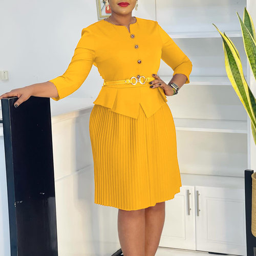 Ol dresses for women plus size lady autumn clothes 非洲女装