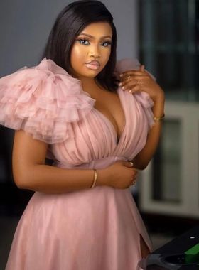 plus size women's clothing Party Dress Female Pleated dress