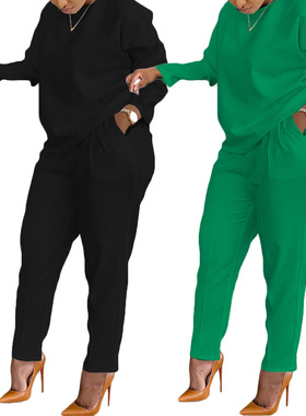 Big Women Plus Size Pant Sets Plus Size Two Piece Set 2 suit