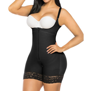 大码跨境连体衣裤 fajas colombianas shapewear plus size women