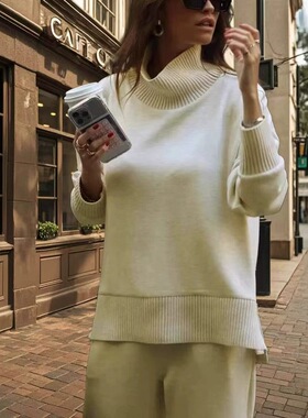 跨境欧美风新款卫衣套装两件套女装 tracksuits two piece suits