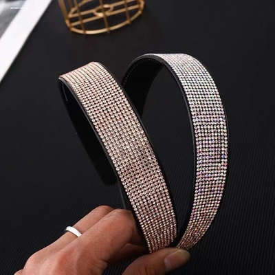 水钻碎发发箍女款秋冬洗脸专用发卡洗漱低头不掉防滑发捆头箍