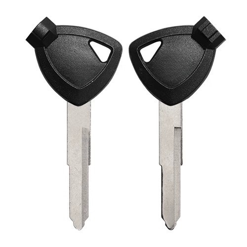 适用于雅马哈巧格125新福喜AS125钥匙巡鹰尚领摩托车带磁钥匙胚