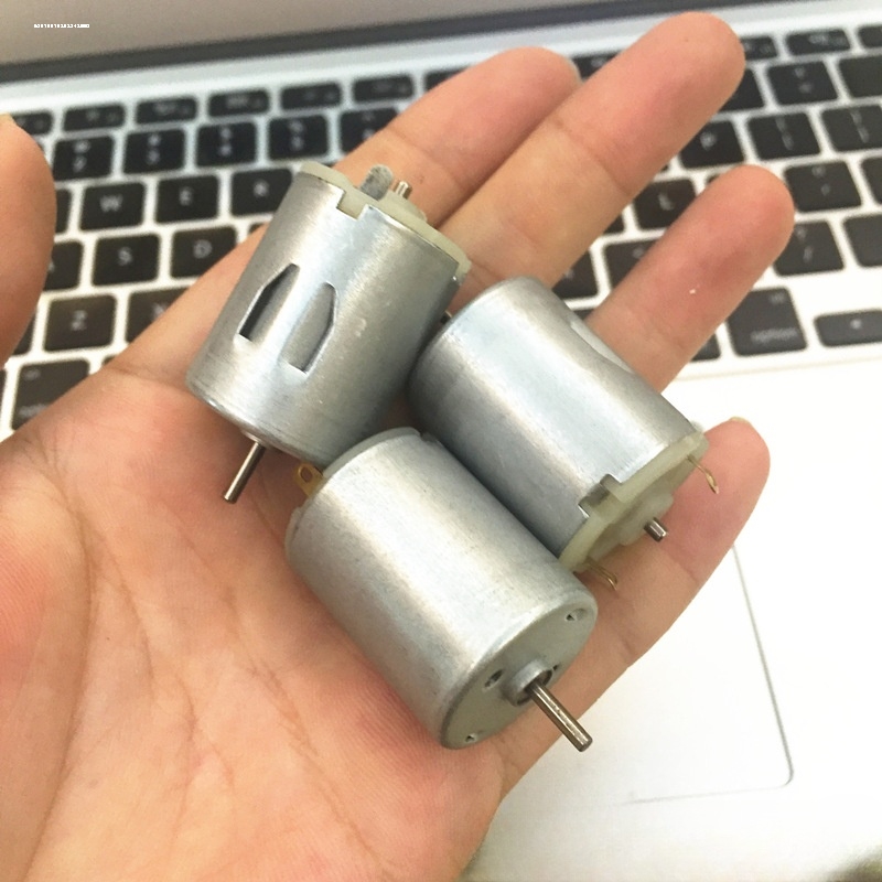 小马达圆形直流R280电机四驱车玩具3v太阳能风扇高速