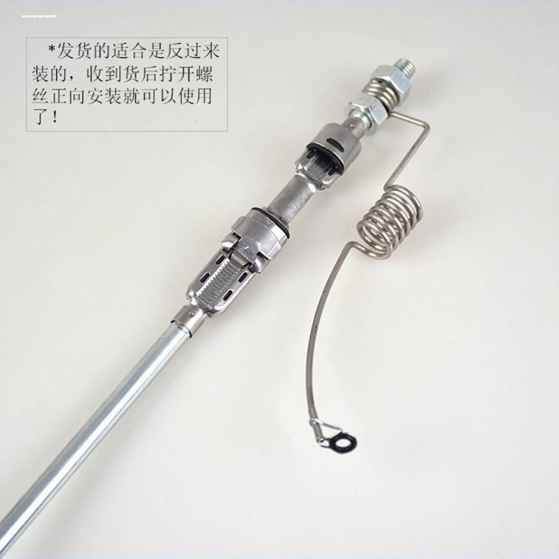 一体全金属插地式鱼竿迷你便携金属超短海竿冰钓竿筏钓杆鱼轮套装