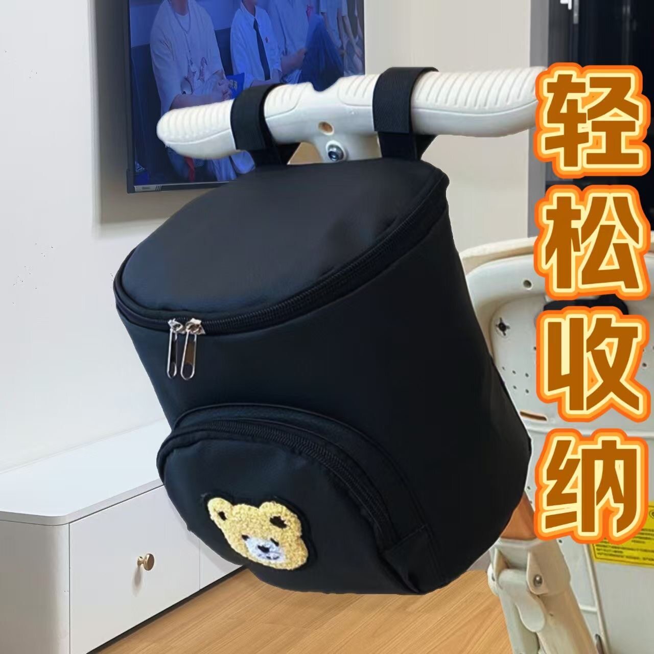 婴儿车挂包收纳包遛娃神器置物袋图片