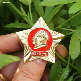 伟人像章为人民服务红色经典头像收藏纪念大小号徽章胸章胸徽