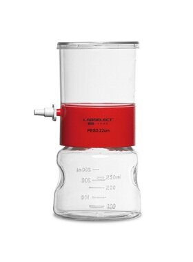 甄选LABSELECT 250mL真空过滤器 整套 PES膜 孔径0.22μm 41211