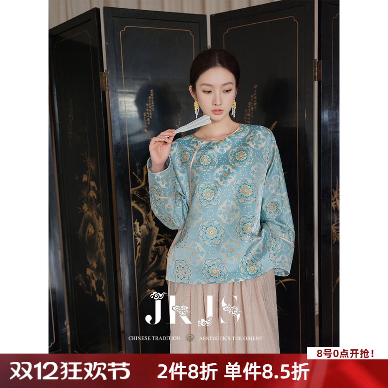 新中式短款外套JK&JS设计感
