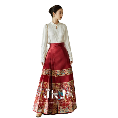 新中式马面裙套装JK＆JS