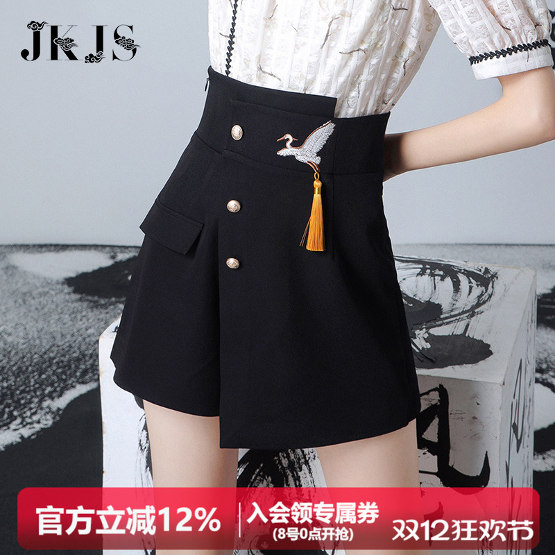 设计感小众2021年新款休闲风短裤