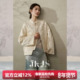 满庭芳 人丝提花 盘扣短外套2026新款 JKJS 国风新中式 绣花上衣