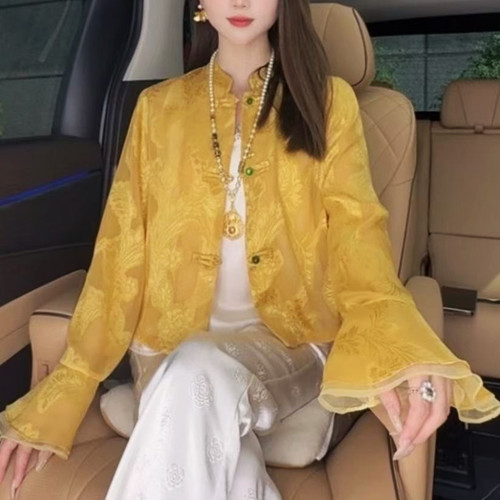 新中式国风外套女2025新款