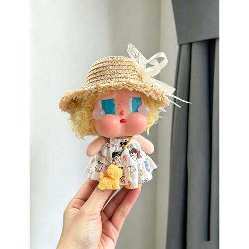 哭娃crybaby沐浴日光娃衣度假系列搪胶毛绒挂件夏奶夏日阳光套装