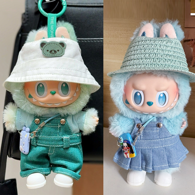 【娃衣】前方高能平静labubu17cm公仔玩偶服装三代拉布布衣服套装