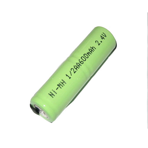 镍氢电池5号 异形电池NI-MH 1/2AA600mAh 2.4V剃须刀理发器电池组