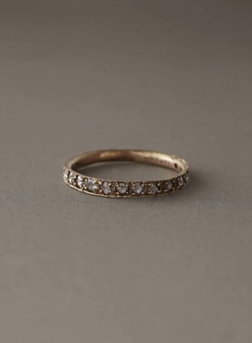 匆匆匆匆noguchi14K极简钻石戒指