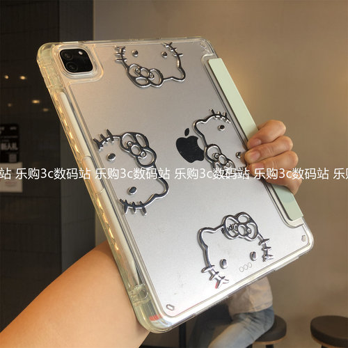 3+Y折叠亚克力适用苹果iPadPro平板保护套ipad第789代10.2寸Air4全面屏Pro11防弯10.5寸9.7笔槽M345mini6硬壳