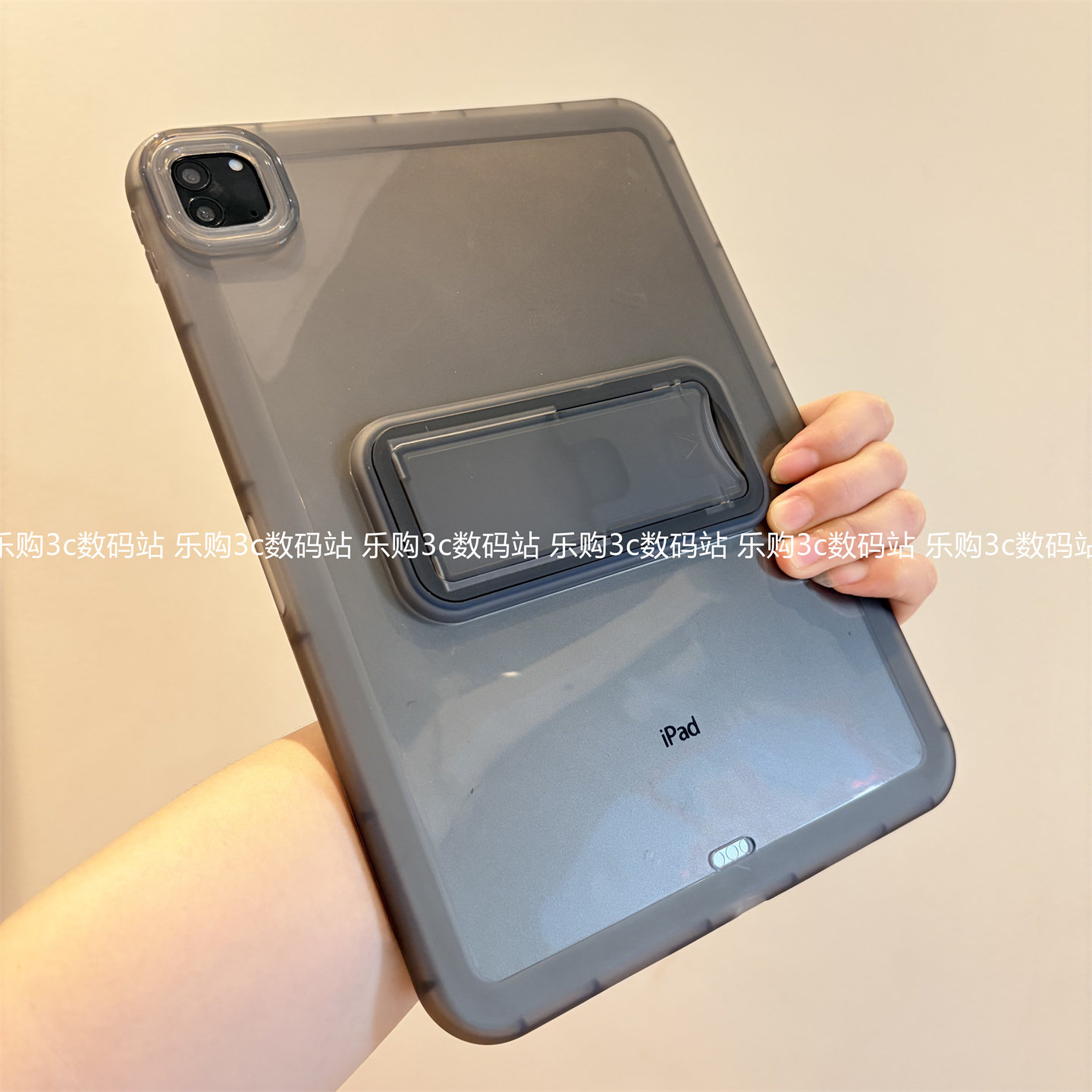 ins风可调节隐藏支架适用于苹果ipad pro11/a16/10代全包软壳air45保护套10.9寸横屏10.2寸9.7平板后盖MINI67