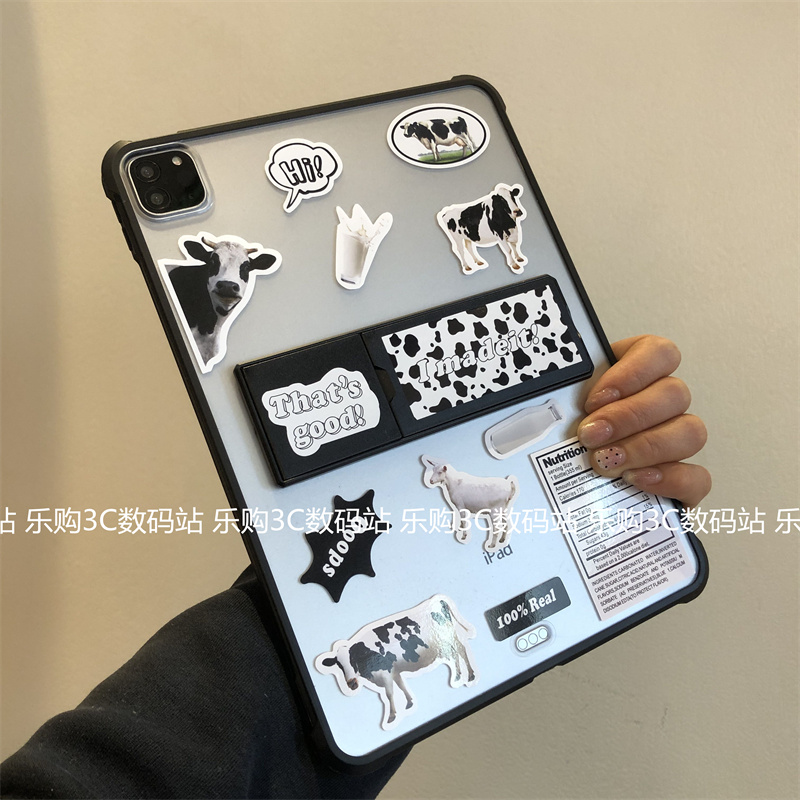 苹果iPad10代磨砂后壳2025款A16第11代10.9四角防摔air765适用M234防弯10.2寸9.7半透明单壳Pro11寸789平板套