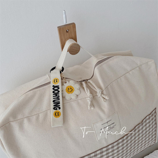 Mach韩国幼儿园宝宝书包姓名牌挂件卡通织带刺绣名字挂牌定制