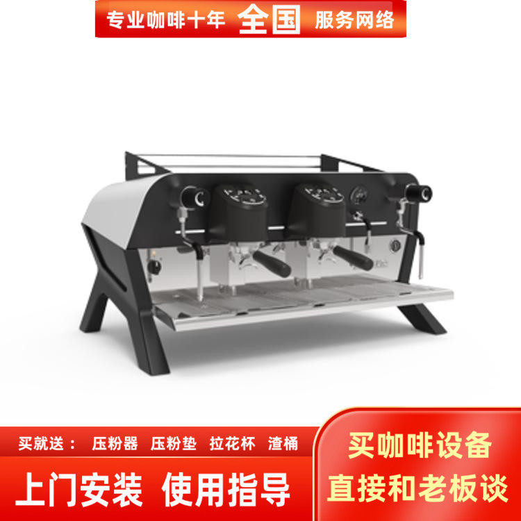 意大利进口Sanremo赛瑞蒙F18 SB电控商用双头意式半自动咖啡机f18