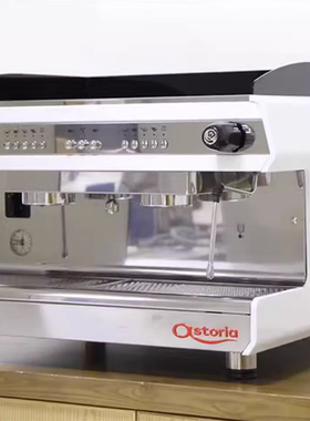 意大利进口astoria tanya商用双头蒸汽电控定量意式半自动咖啡机