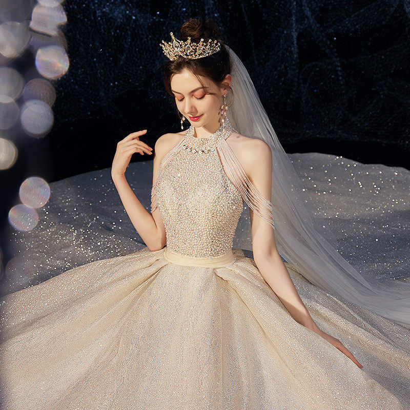 dream wedding dress 2022 new bride super fairy dream main ya