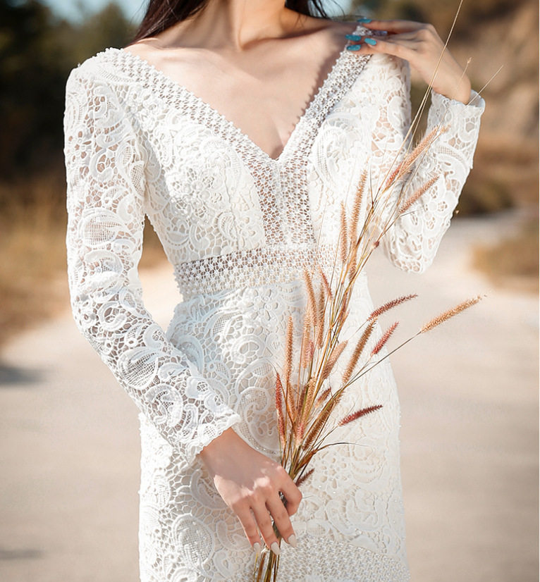 qy wedding dress bridal wedding banquet wedding evening dres