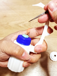 战锤兵人手办模型笔涂手柄涂装上色台上色支架手持笔涂器av漆笔涂