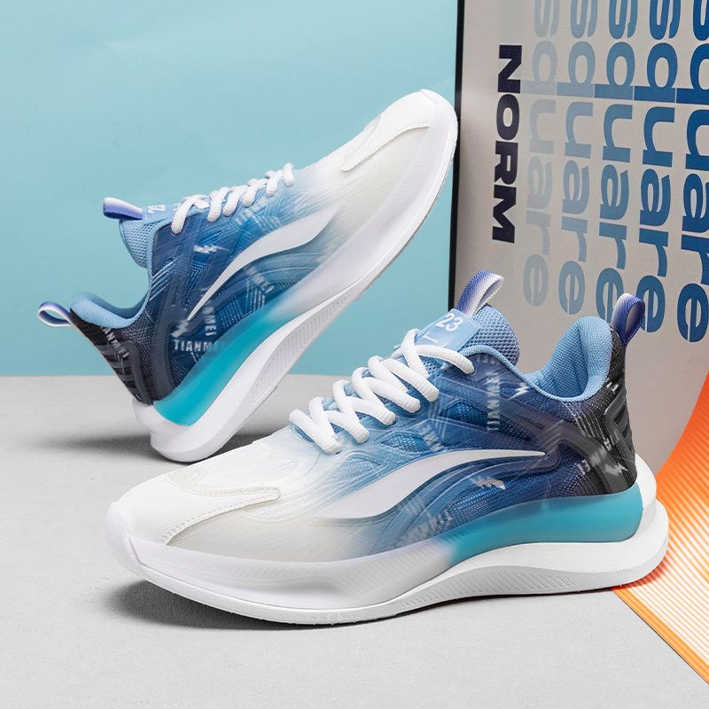 运动鞋男鞋网面透气跑步鞋轻便