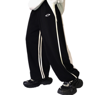 男童裤子春秋款2026中大童儿童春装运动裤卫裤男孩大码休闲裤潮牌