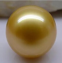 天然南洋金珠裸珠珍珠贝珠散珠正圆无瑕海水珍珠吊坠戒指耳坠单颗