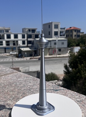 天津广播电视塔模型天塔天津地标建筑摆件旅游纪念品工艺品子木