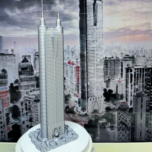 深圳地王大厦模型深圳地标建筑摆件现代简约旅游礼品建筑工艺品