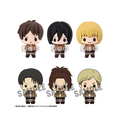预定 进击的巨人 MH 豆豆眼盒蛋小手办 利威尔韩吉艾伦 MegaHouse