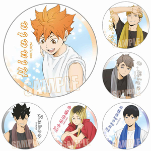 甘乐屋 现货 排球少年 扫除 徽章吧唧 再版 动漫周边