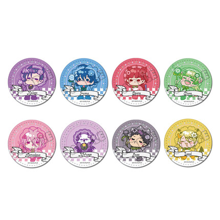 预定 入间同学入魔了 SYNC 花花 圆形皮革徽章吧唧第二弹谷子周边