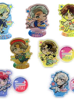 现货 TTA 防弹少年团 BTS pita贴脸亚克力扭蛋立牌正版日本周边