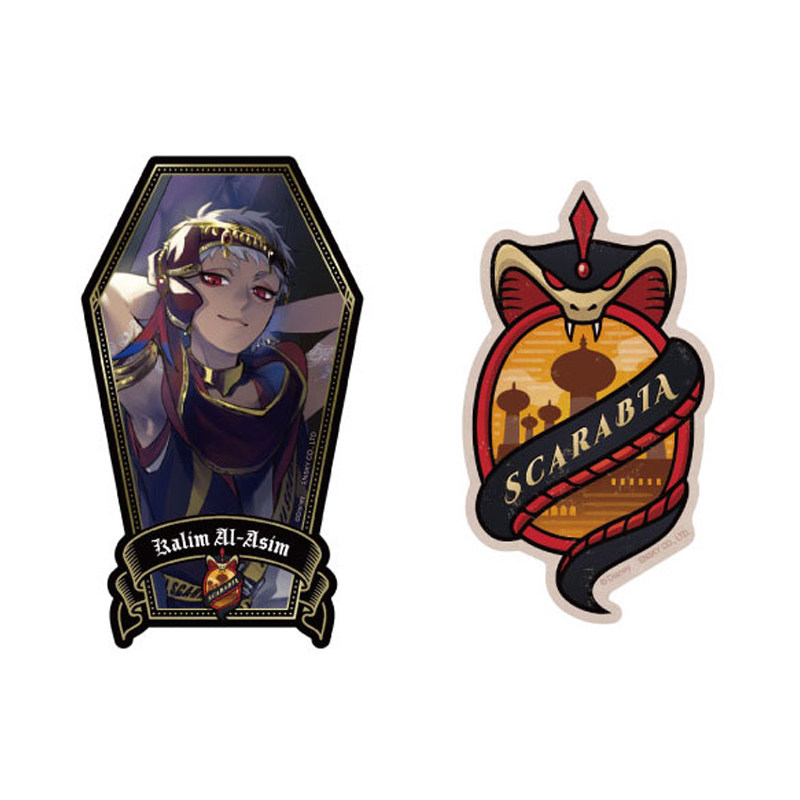 甘乐屋 现货 迪士尼 扭曲仙境行李箱贴纸 旅行贴纸set 周边