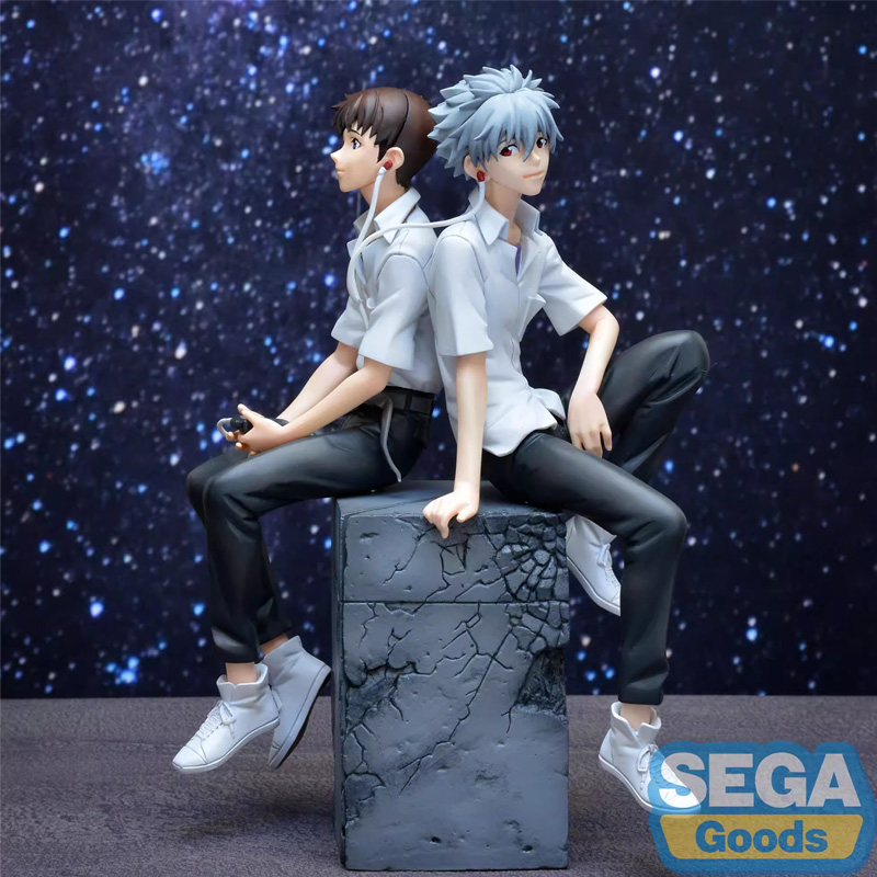预定 新世纪福音战士 EVA 碇真嗣 渚薰 SEGA 泡面压景品手办