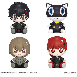 预定 GSC 女神异闻录5 P5R Huggy 冰箱贴 Q版手办 雨宫莲明智吾郎