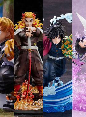 现货 aniplex 鬼灭之刃 炭治郎善逸富冈义勇蝴蝶忍 动漫手办模型