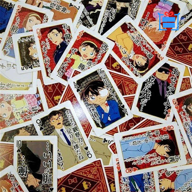 名侦探柯南扑克牌素材模板 名侦探柯南扑克牌图片下载 小麦优选