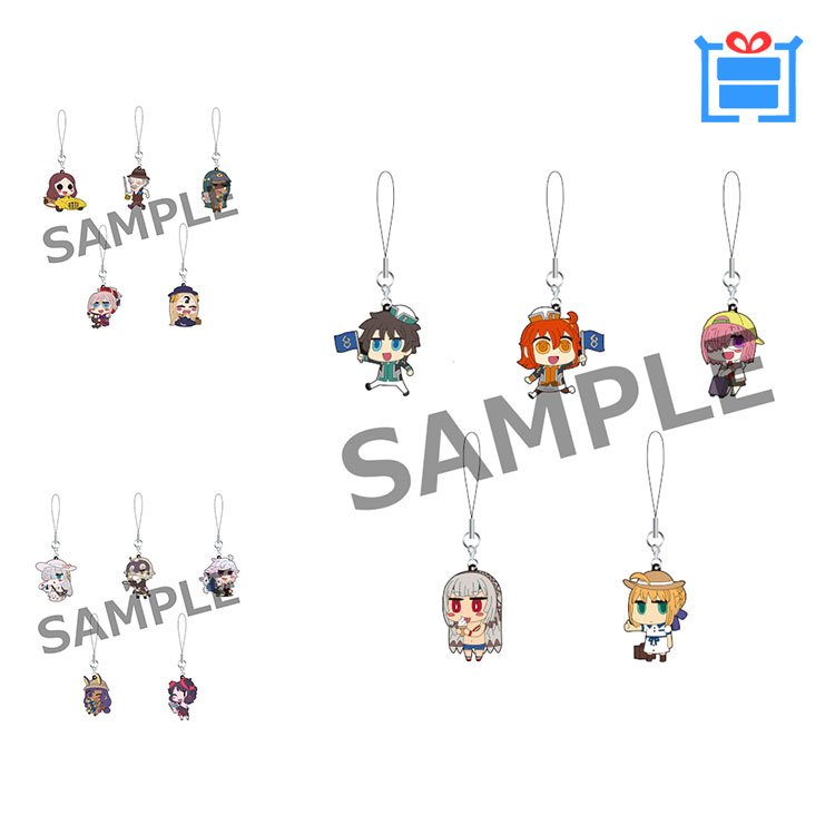 預定 Aniplex FGO fes2018 3rd 漫畫風 橡膠掛件鑰匙扣 動漫周邊