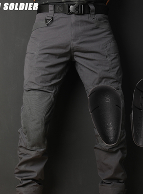 异种兵八代摩托机车骑行多袋工装裤军迷战术作训户外长裤秋冬加厚