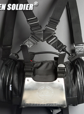 异种兵多功能微单单反相机包摩托骑士机车包挎包双肩背包腰包胸包