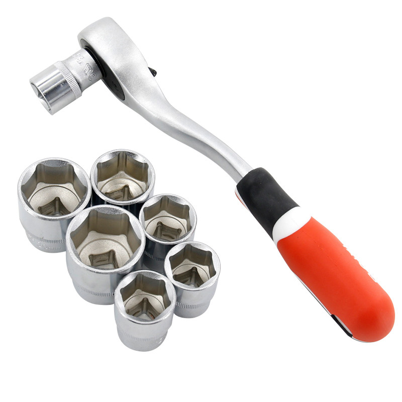 YATO 자동 수리 도구 양방향 래칫 소켓 렌치 세트 YT-38821|38681 퀵 릴리스