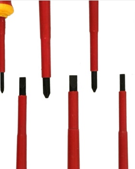 世达7件T系列VDE绝缘螺丝批组套 09303