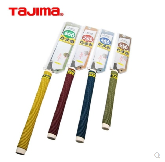 田岛TAJIMA手锯日式手板锯木工锯橡胶手柄拉锯原装快速薄片 日式